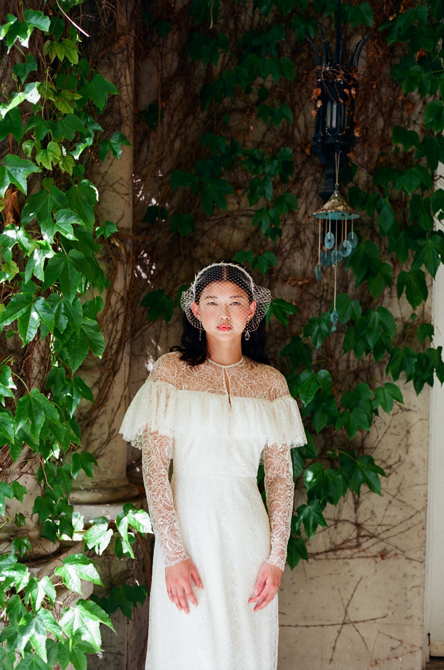 Sophia Dress in Ivory Lace