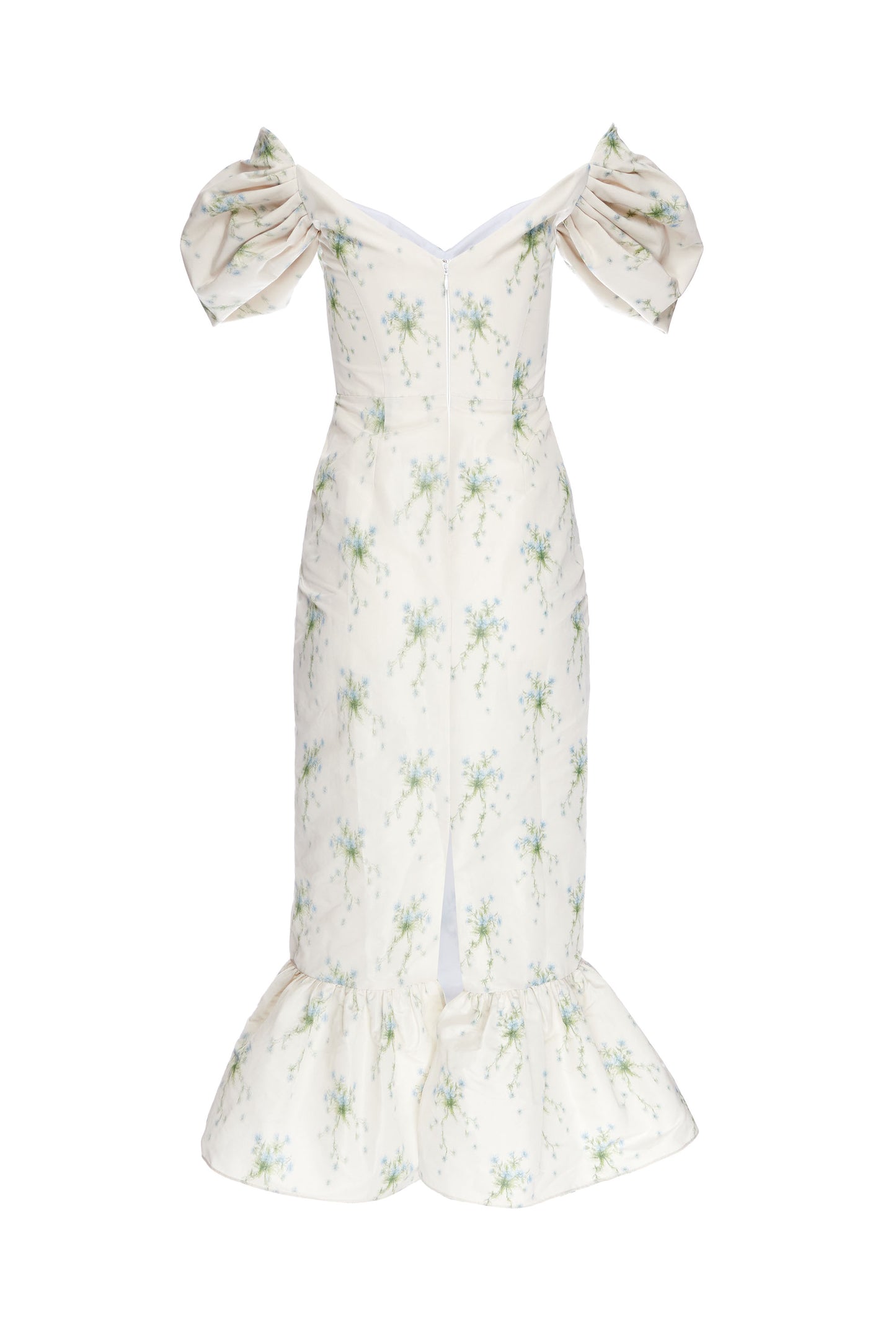 Serena Dress in Ivory Wildflower