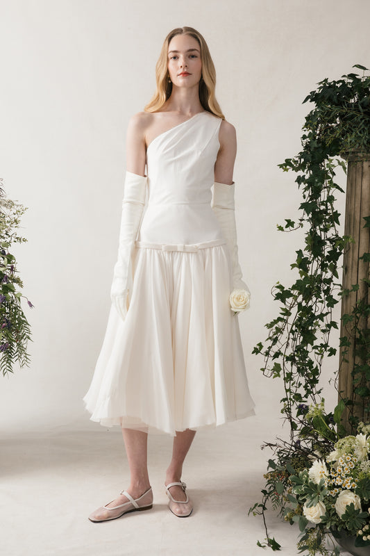 Tracey Dress in Ivory