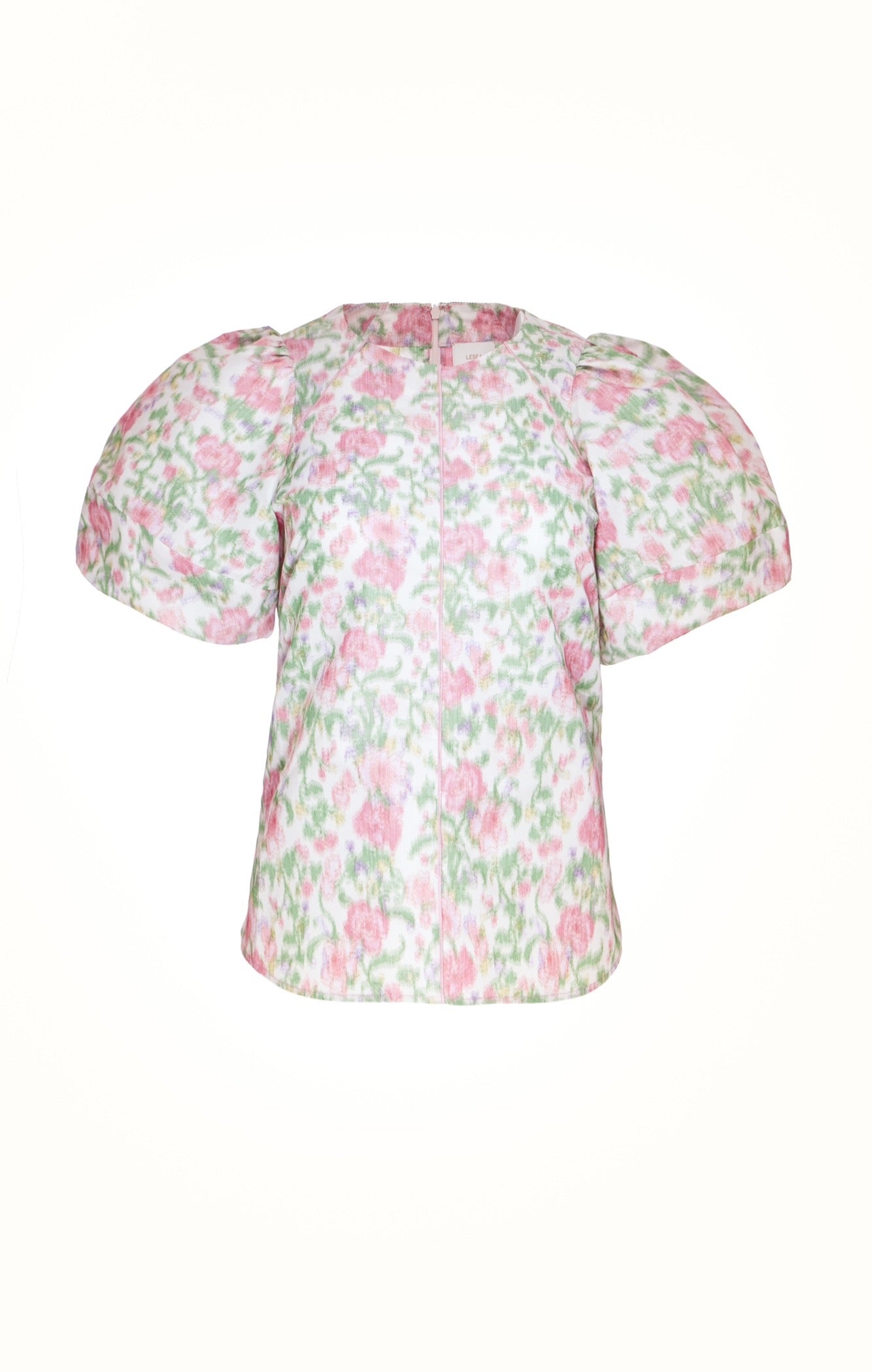 Dexter Top in Pink and Green Tigerlily