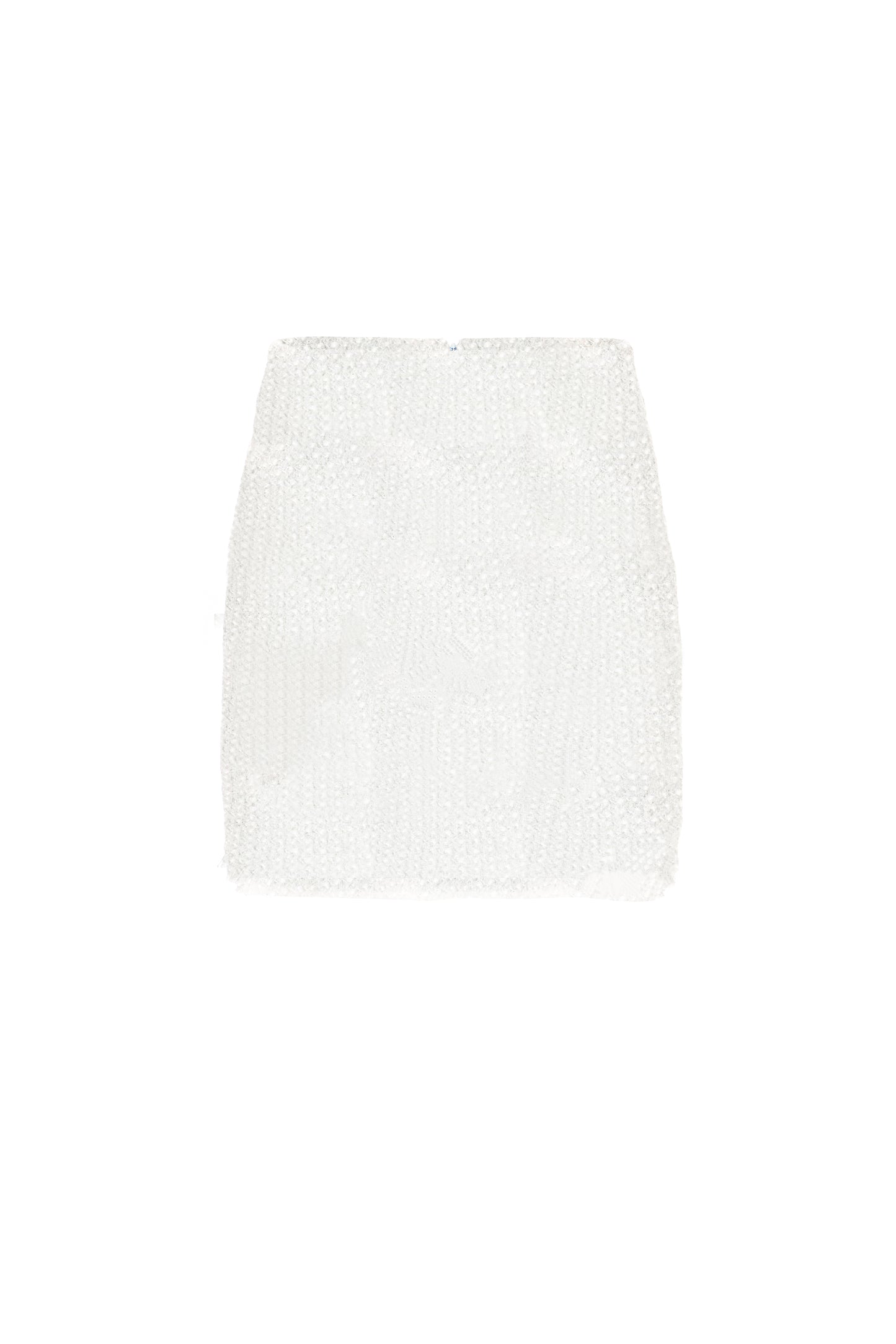 Sydney Skirt in Ivory Tweed