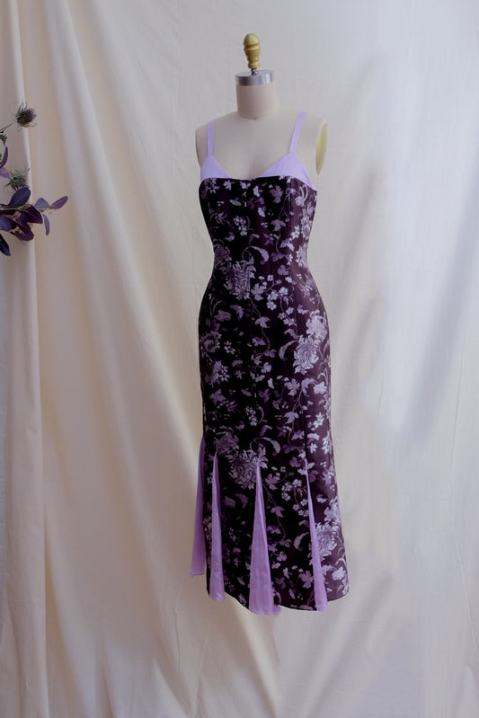 Penny Dress in Vino Florentina