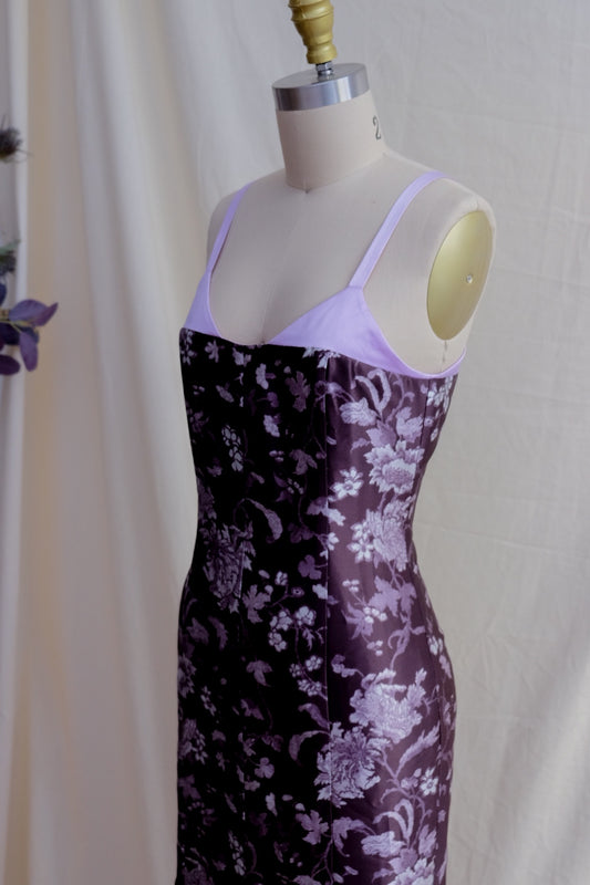 Penny Dress in Vino Florentina