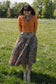 Avery Skirt in Rust Hazy Rose