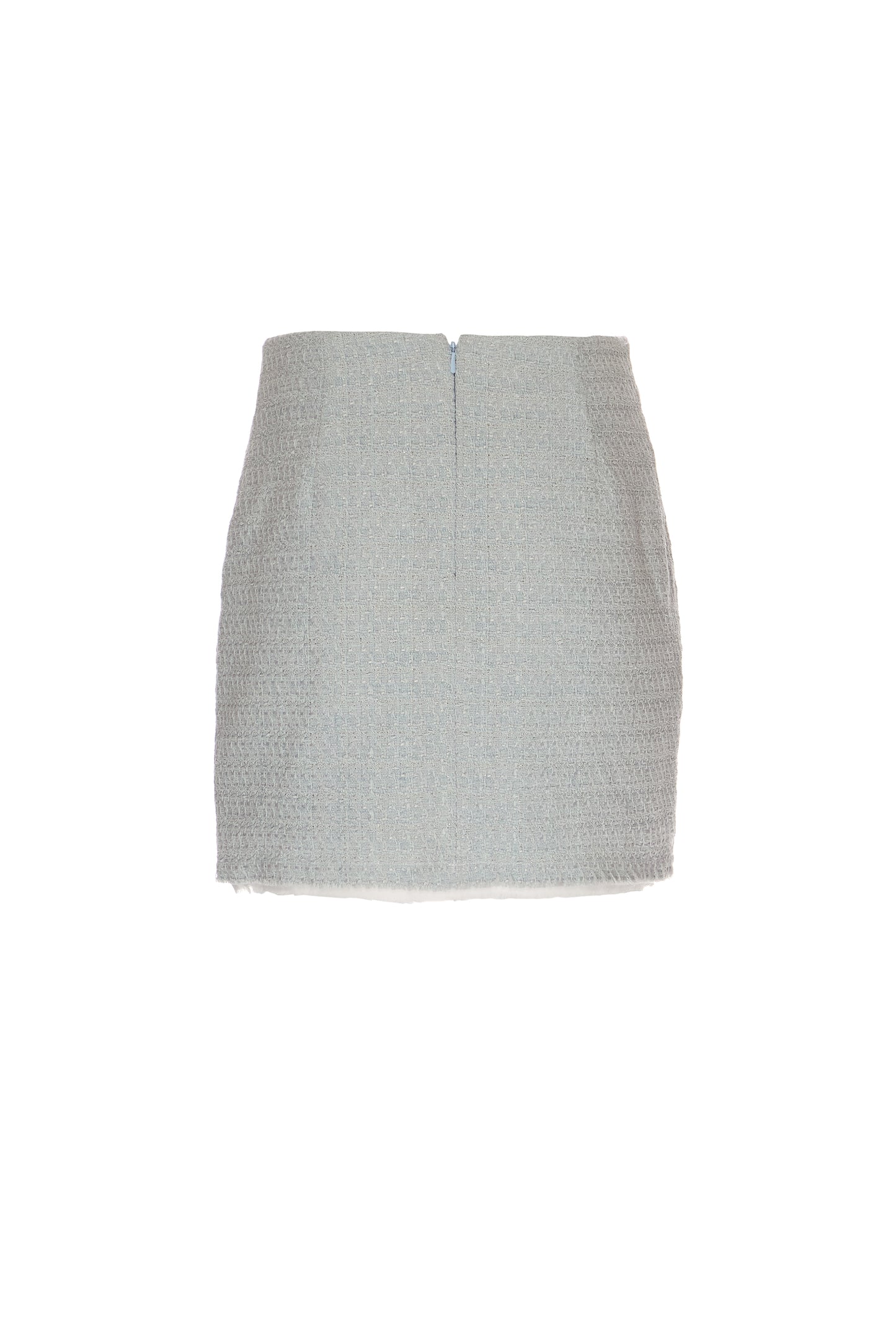 Sydney Skirt in Blue Tweed